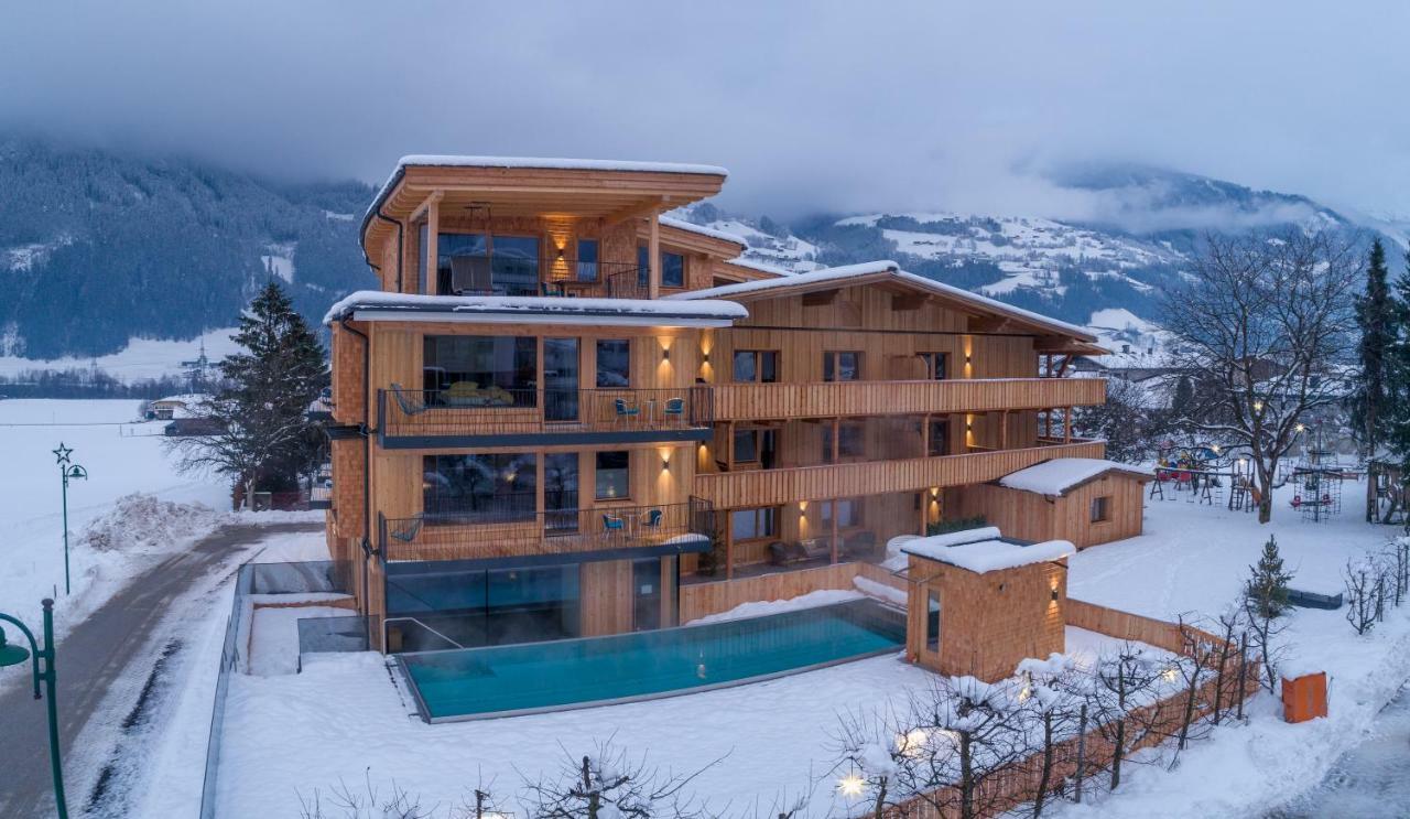 Appartement Zillertal Klee Mit Restaurant Kleementine Ried im Zillertal Exterior foto